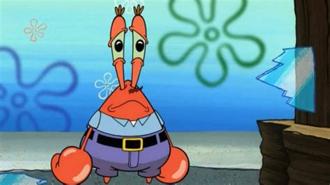 cry spongebob|spongebob mr krabs crying.